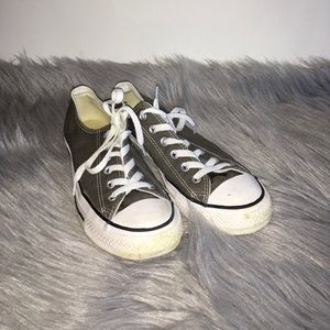 Gray converse in used condition